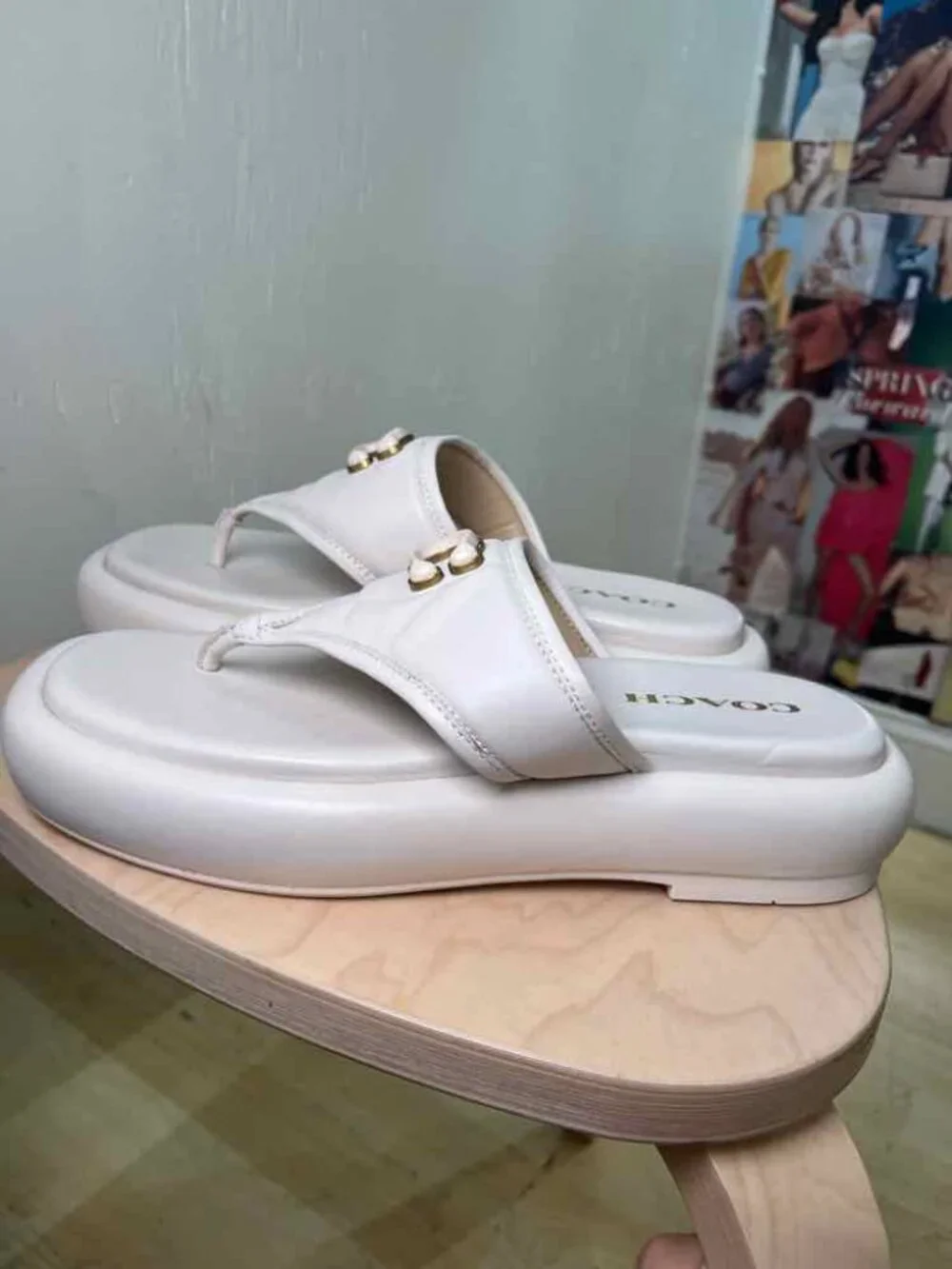 Coach White Size 9 Shoes